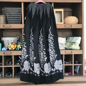 Lapis Floral Convertible Dress/Skirt